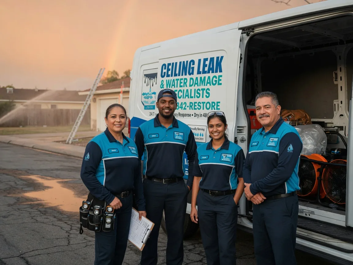 Ceiling Leak Cleanup company in Jerome, PA