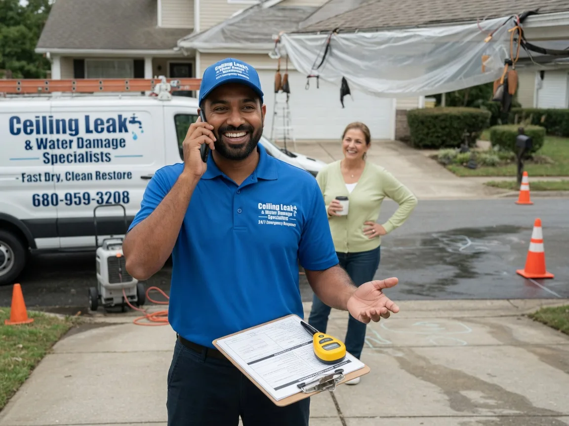 Ceiling Leak Cleanup Jerome, PA FAQs